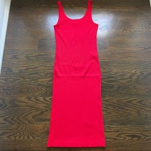 Wilfred red bodycon dress